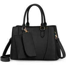 PU Leather Top-Handle Purse For Women Small Waterproof Anti-Theft Crossbody Bag, Two-Way Shoulder Handbag - Multicolor - View 11