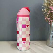 32 Oz Outdoor Sports Water Cup Water Bottle Stainless Steel Vacuumowala Insulated Cup With Lid And Straw Suitable For Water, Iced Tea Or Coffee. - Nhiều màu - Xem 21