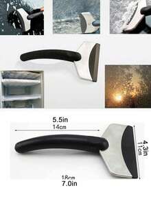 Car Film Tools Car Front And Rear Snow Removal Shovel Bevel, Wiper, Car Snow Shovel, Ice Scraper And Snow Removal Tool, Used For Windshield, Winter Ice Removal And Snow Removal Equipment - Snowplow - View 7