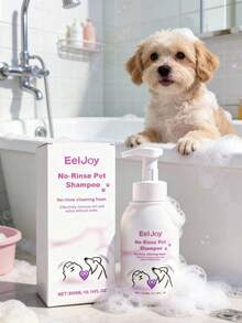 宠物干洗泡沫 - 无需冲洗，轻松清洁宠物毛发，令毛发柔软顺滑。宠物干洗喷雾 - 无需冲洗，方便日常清洁，去除污垢，蕴含薰衣草和椰子油成分，适用于猫狗。 - 300ml - 查看 1