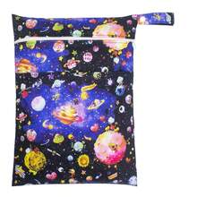 Wet/Dry Bags, 1-Pack, With Two Zippered Pockets, Waterproof, Washable, Reusable, Great For Travel, Beach, Pool, Gym, Swimsuit Or Wet Wear,Pouch,Makeup Pouch,Travel Essential - Multicolor - View 35