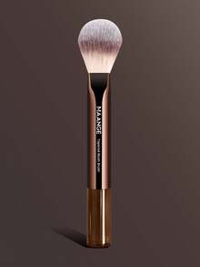 MAANGE 1/7/13/20/21pcs Professional Soft Aluminum Tube Makeup Brush Set, Includes Velvet Bag, Makeup Pouch, Foundation Brush, Eyeshadow Brush, Eyebrow Brush, Blending Brush, Highlighter Brush, Suitable For Powder, Liquid, Cream Cosmetics, Ideal For Daily Use And Travel, A Thoughtful Makeup Accessory Gift Set For Friends. The Set Includes: Makeup Brush Set, Makeup Brush Set, Complete Makeup Brush Set, Makeup Brush Set, Complete Makeup Tool Set, Makeup Brush Set, Makeup Gift Set. - Brown - View 7