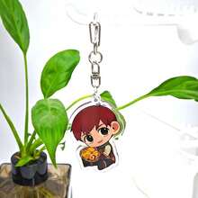 Cartoon Anime Lilo And Stitch Pendant Keychains Holder Car Key Chain Key Ring Mobile Phone Bag Hanging Delicious In Dungeon - 3 - 查看 2