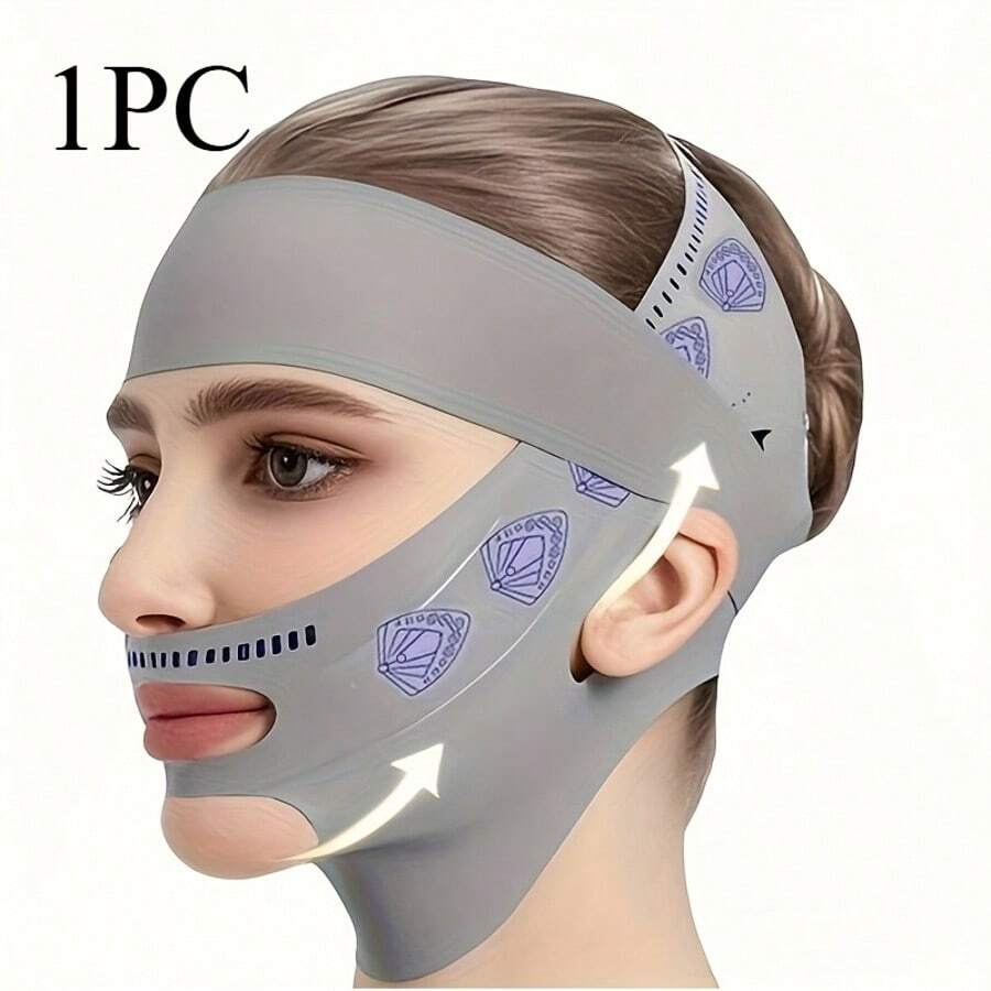 (Hiệu ứng tự tạo áp suất) Mặt nạ làm mát unisex, thích hợp cho cả ngày lẫn đêm, thiết kế mặt nạ ngủ được nâng cấp mới - Nhiều màu - Xem 1