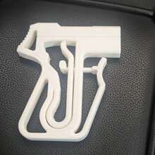 Instant Toothpick Launcher | 3D Printed Party Fun In Green, White, Yellow | Interactive Party Entertainment - Multicolor - View 8