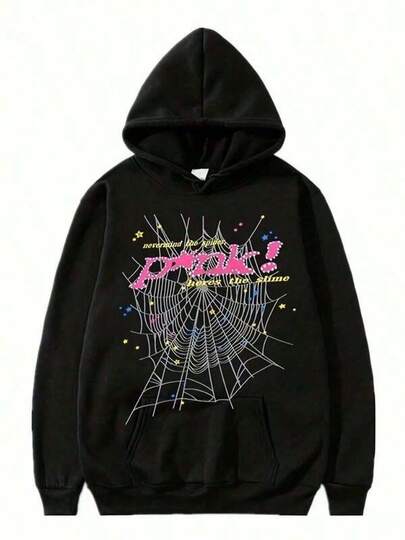 NEW Hip Hop Spider Hoodies Set Y2k Hoodie ,Tracksuit Pullover Sweatshirt And Trousers For Men Or Women Matching Hoodies For Couples Casual Unisex Mens Hoodie Mens Jeans Men Clothes   Gras Breathable Cotton Crew Neck Mens Hoodie, Designed For Outdoor Life, Journeys, Hiking Trails, And Everyday Relaxed Style