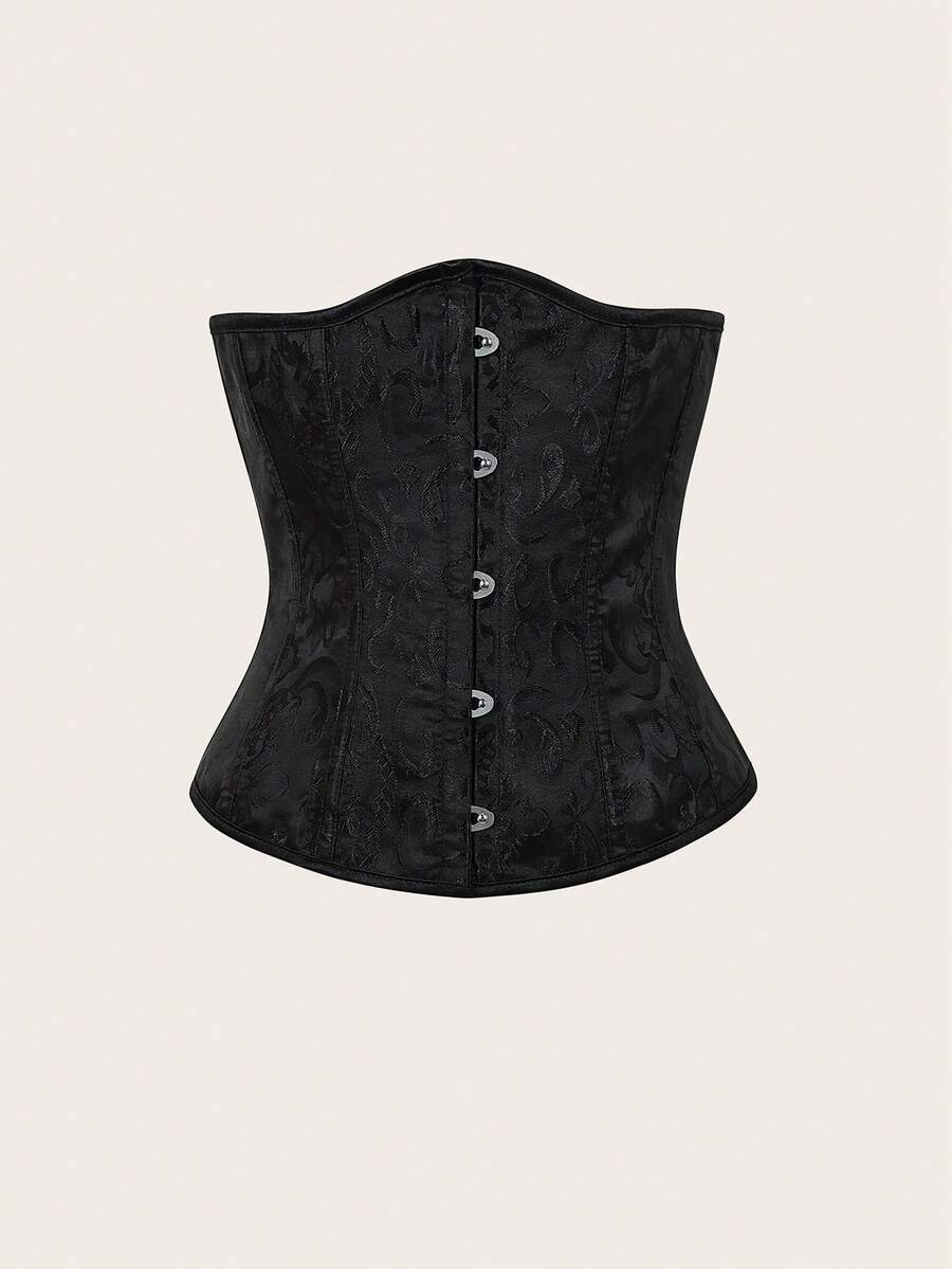 Women's Lace-Up Corset, Waist Cincher, Tight Bustier
