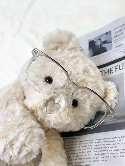 1pc 42cm/16.54in Teddy Bear Plush Doll, Soft & Cute Brown & White Large Teddy Bear Plush Doll, Classic Design, Ideal For Baby Shower, Birthday, Valentine's Day, Christmas And Party Decoration, Perfect Plush Gift For Children And Infants