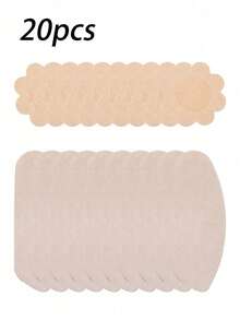 40片/套 一次性无纺布大腿防摩擦贴 - 自粘式防摩擦、防汗、防滑大腿内侧保护贴，柔软透气，适合夏季、户外、旅行、跑步、徒步、健身和日常穿着，舒适的大腿防摩擦胶带，亲肤易贴，非常适合搭配连衣裙、短裤和连体裤（可选40/20/10/2片装） - 彩色 - 查看 10