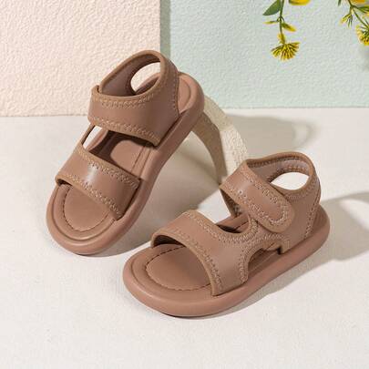 Kids' Summer Open Toe Beach Sandals, Boys' Soft Bottom Non-Slip Casual Sandals, Girls' Soft Sole Toddler Walking Sandals