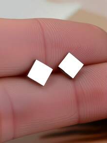 一对不锈钢小兔子耳钉，多种款式可选，包括小动物、海洋、花朵、昆虫、蝙蝠、蜘蛛网、钻石牙齿、心电图、猫狗爪印、蝴蝶、草莓、向日葵、叶子等几何图案耳钉，男女皆宜，还有章鱼、蜗牛、郁金香、心形、星星等迷你耳钉。 - 一對不鏽鋼小耳環 - 查看 27