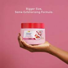 Dove Pomegranate & Shea Butter Body Scrub Exfoliates And Deeply Nourishes For Smooth, Radiant Skin 15 Oz - Lựu & Bơ hạt mỡ - Xem 3