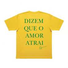 Djavan Brazil T-Shirt, World Cup 2026, Country Of Football, They Say Love Attracts, 100% Cotton, Premium Print - 黃色 - 查看 5