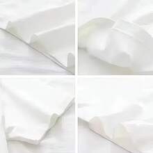 2025 New A New Designer's Fashionable Casual And Elegant All-Cotton T-Shirt With Short Sleeves And Round Neck Lettered Tops - 白色 - 查看 5
