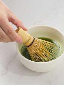 1 Set Bamboo Matcha Whisk Holder, Matcha Scoop, Japanese Matcha Songdai Tea Ceremony Tools, Matcha Accessories, Matcha Utensils - Multicolor - View 5