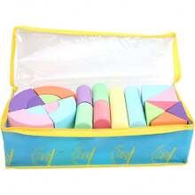 Bloques Apilables Suaves de Construcción de Espuma EVA, Bloques de Construcción Suaves Educativos, Juguetes de Apilables Multicolores para Niños y Niñas (S),40853643 - Multicolor - Ver 1