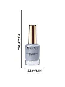 Tinovo Uno Mirror Effect Metal Nail Polish Electroplated Silver, No Baking Natural Quick-Drying Formula, Chrome Bright Finish, Nail Salon Effect, Long-Lasting And Convenient - Nhiều màu - Xem 2