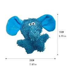 Monster Roar Voice Play Mop Series Blue Elephant Noise Paper Toy Teeth Grinding Companion Pet Soothing Tool, No Battery Required, Just Shake Up And Down To Make Sound, Dogs Play And Soothe On Their Own - Multicolor - View 2