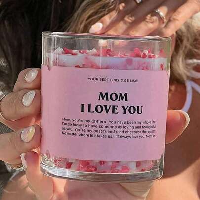 Mother's Day Gift, Mother's Day Scented Candles, Bedroom & Living Room Fragrance Candles Decor, Perfect Gift For Mom, Decorations, Candles, Gifts, Home Decor