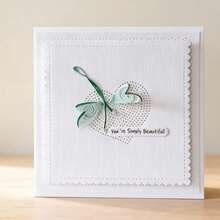 Creative Love Dies, DIY Scrapbooking Album And Embossing Stencil, Greeting Card Making Tool, Card Paper Cutting Crafts ,Gift Card Making Template Die Cuts. - Silver - View 10