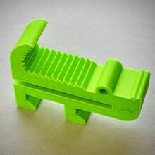 鳄鱼钩动物造型淋浴房玻璃挂钩 - 免钻孔毛巾架，浴室适用，易于安装，防滑夹式配件 - 彩色 - 查看 3