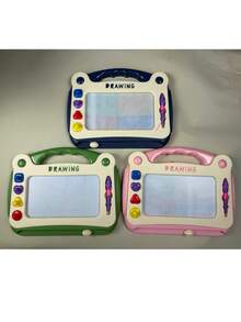 Children's Drawing Toys, Sports Aesthetic Toys, Children's Scribble Drawing Board, Learning And Educational Toys For Boys And Girls, With Magnetic Stamps, Children's Writing Board And Drawing Board Supplies, Birthday Gifts, Halloween Gifts, Christmas Gifts, Back To School (This Product Has Multiple Patterns, Randomly Sent, Some Accessory Colors Are Randomly Distributed, And The Manually Measured Size May Have Slight Deviations) - Multicolor - View 9