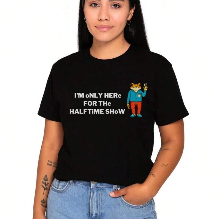 Benito Bowl Time Show T Shirt Funny Football Game Day Tee Big Game Party Puerto Rico Shirt Sapo Conc - màu đen - Xem 1