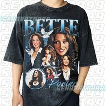Wash Bette Porter Vintage T-Shirt Gift For Women And Man Unisex T-Shirt Jennifer Beals The L Word Vintage Retro - 黑色 - 查看 1