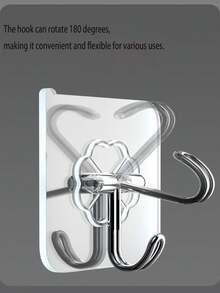 10/35 ganchos de pared autoadhesivos - Fácil de instalar, sin marcas, plástico duradero, estilo ecléctico - Con organizador de almacenamiento para llaves, sombreros, toallas, cinturones, bufandas, gafas de sol - Ideal para baño, dormitorio, oficina, cocina, entrada - Ahorro de espacio, montaje adhesivo en la pared para organización multipropósito y acceso rápido en el hogar o espacios de oficina pequeños - Multicolor - Ver 4