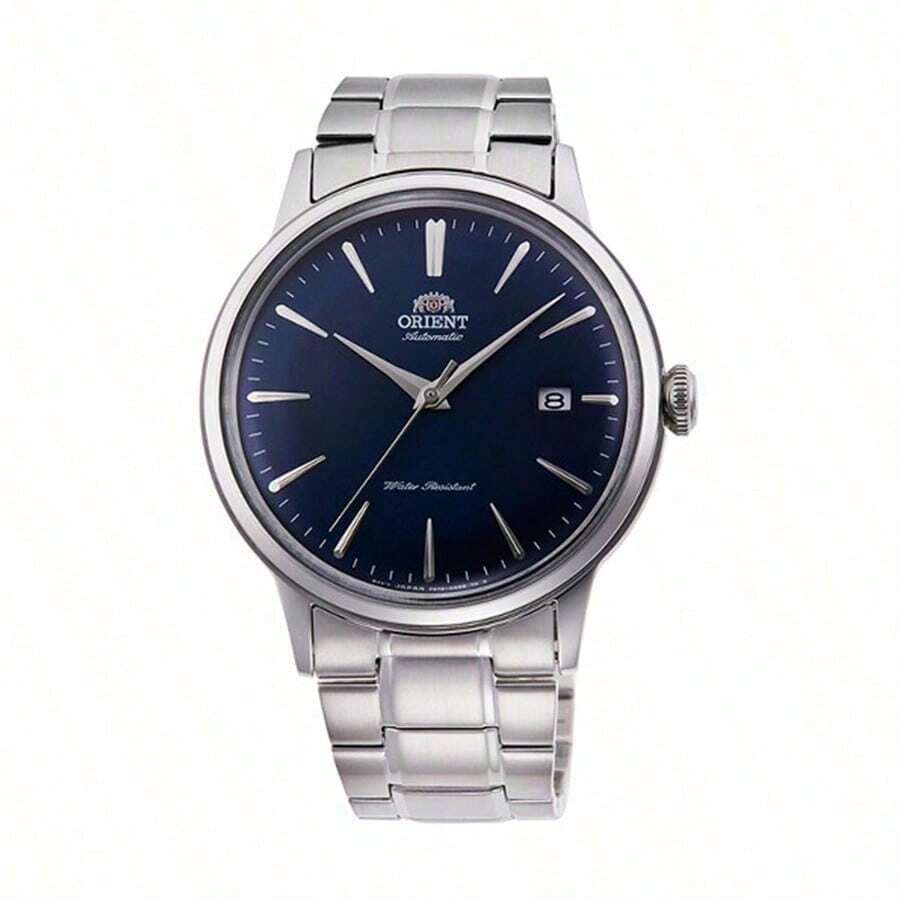 Orient Men's Automatic Mechanical Watch - Stainless Steel Strap, Blue Dial, Automatic Movement RA-AC0007L10B - Blue - View 1