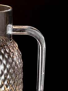 1 pieza Jarra de agua hermética transparente - Dispensador de bebidas a prueba de fugas con tapa, diseño de pico de fácil vertido para jugo, té helado y leche - Multicolor - Ver 8