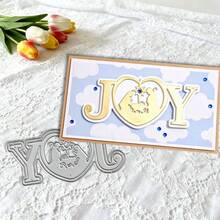 Creative The Prayer Dies, DIY Scrapbooking Album And Embossing Stencil, Greeting Card Making Tool, Card Paper Cutting Crafts ,Gift Card Making Template Die Cuts. - Silver - View 5