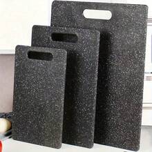 Set de 3/1 pieza de tablas de cortar extra grandes - Agarre cómodo, aptas para lavavajillas, fácil preparación y limpieza de alimentos - Antideslizante, esenciales de cocina para cocineros en el hogar - Negro - Ver 9