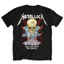 Metallica | Official Band T-Shirt | Doris (Back Print) - 48-Hour Fast Shipping!  - Black - View 3