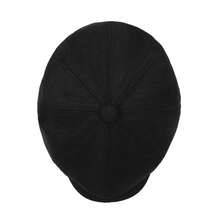 1 pièce Casquette octogonale rétro de couleur unie, Béret unisexe, Casquette de type Newsboy polyvalente, Convient pour l'automne/l'hiver - A - Voir 6
