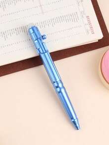 4pcs Creative Erasable Pen With Gun Trigger Design, Mechanical Pencil For Students, Bullet Sniper Ballpoint Pen With Blue Refill, School & Office Supplies, Back To School Essential - Multicolor - View 14