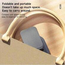 Multi-Functional Foldable Phone & Tablet Stand - Adjustable Desktop Holder Compatible With All Device Models - Black - View 8