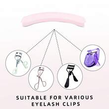 Stainless Steel Eyelash Curler Set, Includes Single Lash Curler, Partial Lash Curler, Wide Angle Lash Curler, Silicone Pad, Convenient Eyelash Curling, Easy To Operate, Suitable For Eyelash Use - Multicolor - View 10