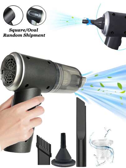 Portable Cordless Handheld Vacuum Cleaner - USB Rechargeable, For Home, Car, Office - Lightweight & Versatile For Pet Hair, Keyboards, And Window Gaps