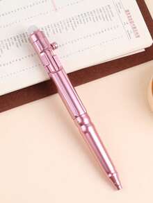 4pcs Creative Erasable Pen With Gun Trigger Design, Mechanical Pencil For Students, Bullet Sniper Ballpoint Pen With Blue Refill, School & Office Supplies, Back To School Essential - Multicolor - View 13