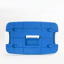 zxxGuateplast - Set de 3 Caas Click de 16 Litros Caas Plass Caas Reentes con Cierre de Click Caas b para Oficina y Almacenamiento Caas de Plastico para Usocaja de oficina - azul - Ver 3