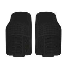 3 Piezas de alfombrillas universales para automóvil, accesorios para automóvil - NEGRO - Ver 4