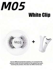 一套4件磁性眼线笔和磁性假睫毛套装 - 自然逼真可重复使用的磁性狐狸眼假睫毛，增强并拉长睫毛。（如果您不知道如何佩戴，请打开附带的视频。）假睫毛，万圣节，3D卷翘蓬松，无需胶水，佩戴舒适。强力磁铁，自然睫毛，假睫毛。 - 黑色 - 查看 23