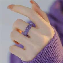 5/10/20/30 件套优雅天然水晶戒指托 - 珠宝配件，透明水晶球支架 - 彩色 - 查看 7