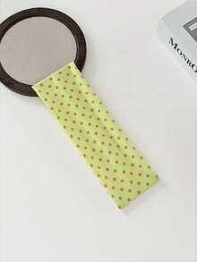 1 pieza/4 piezas Diadema elástica con estampado de lunares retro, versátil para la vida diaria, yoga, actividades al aire libre, accesorio de moda para mujer, banda para el cabello, accesorio de cabello esencial para vacaciones, complementos de verano - Multicolor - Ver 8