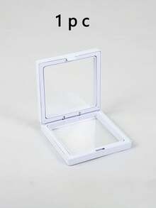 1/10pcs Square Transparent Plastic Floating Display Box, Oxidation-Resistant Clear Jewelry Display Box, Dust-Proof Jewelry Floating Storage Box, Oxidation-Resistant Compact Beads Display Box, Multifunctional Portable Jewelry Storage Box, Available In Multiple Colors And Sizes, Suitable For Business Travel, 3D Photo Frame, Jewelry Display Box, Storage Box, Oxidation-Resistant Bead Jewelry Box - Multicolor - View 18