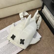 Japanese Style New Shark Design Backpack, Unisex Versatile Large Capacity Backpack, Men Casual Travel Niche Shoulder Bag - Multicolor - View 14