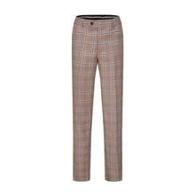 Men's Slim-Fit 2PC Double Breasted Glen Plaid Suit - 譚 - 查看 2