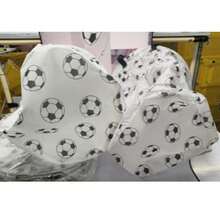 1 pieza Cesta de almacenamiento grande con estampado de fútbol, Cesta de lavandería/Baño/Decoración del hogar/Caja de almacenamiento circular plegable, Cestas/Cajas/Ropa, Cestas de lavandería - Multicolor - Ver 9