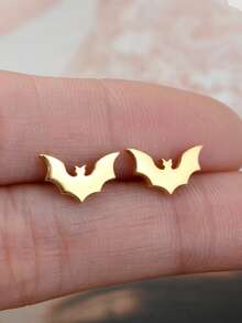 一对不锈钢小兔子耳钉，多种款式可选，包括小动物、海洋、花朵、昆虫、蝙蝠、蜘蛛网、钻石牙齿、心电图、猫狗爪印、蝴蝶、草莓、向日葵、叶子等几何图案耳钉，男女皆宜，还有章鱼、蜗牛、郁金香、心形、星星等迷你耳钉。 - 一對不鏽鋼小耳環 - 查看 57